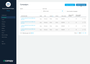 Canopy - Campaigns - Overview